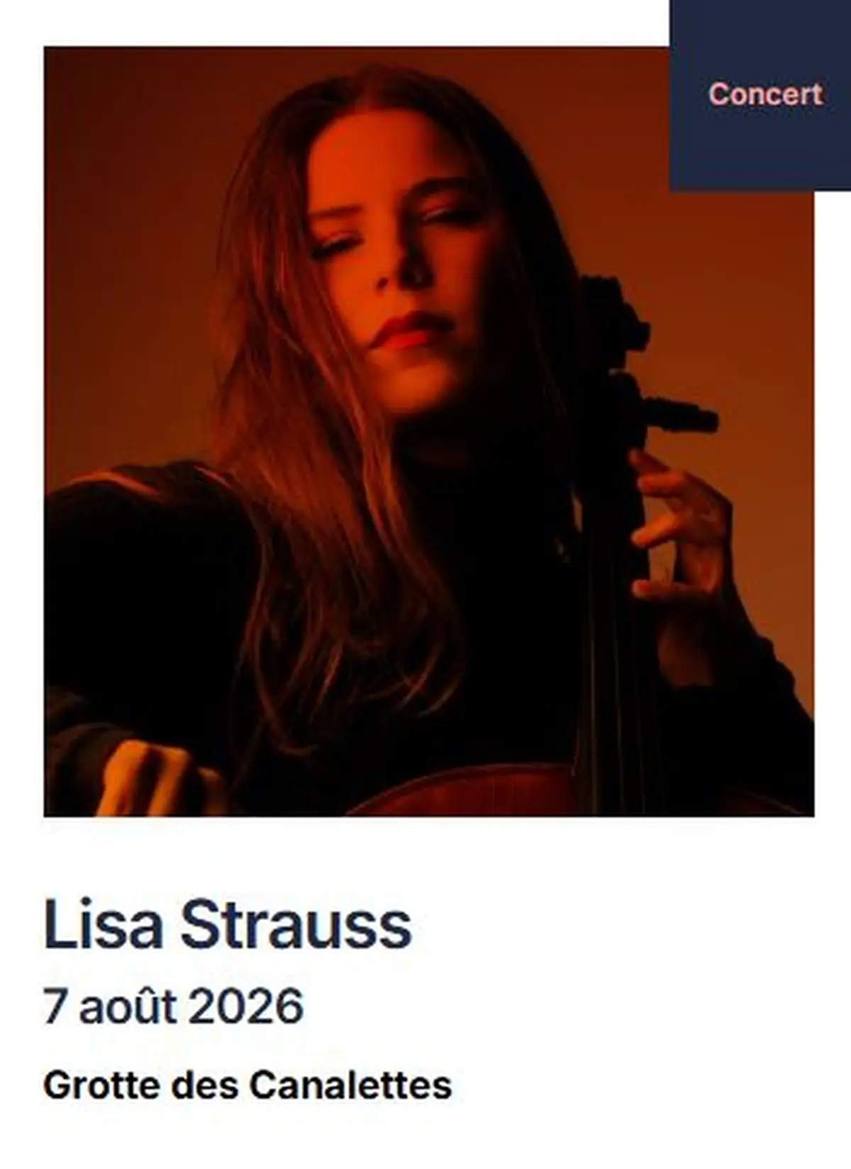 Festival Pablo Casals: Lisa Strauss