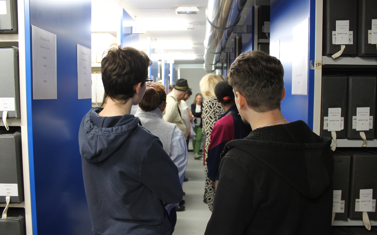 Festival Paris à la loupe : visite des Archives de Paris