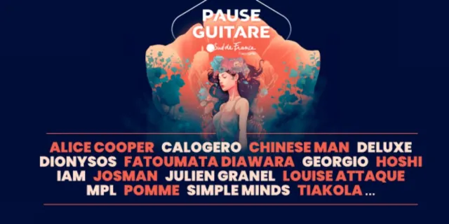 La programmation 2024 du Festival Pause Guitare