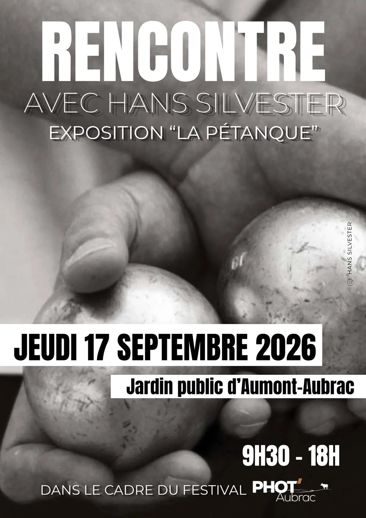 Festival Phot'Aubrac - Rencontre Avec Hans Silvester