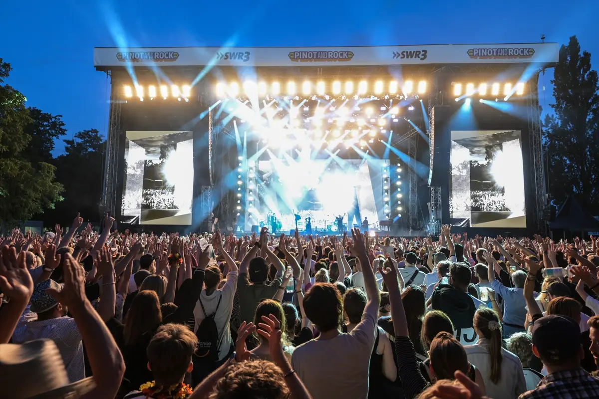 La scène principale avec les Fantastischen Vier (édition 2024)