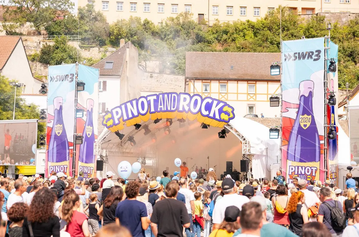 L'ambiance du festival de Breisach Pinot and Rock