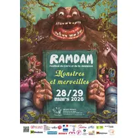 L'affiche de l'édition 2026 du festival du livre jeunesse DR