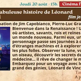Festival Re-Naissance à l'Arrosir Figeac : la fabuleuse histoire de Léonard de Vinci