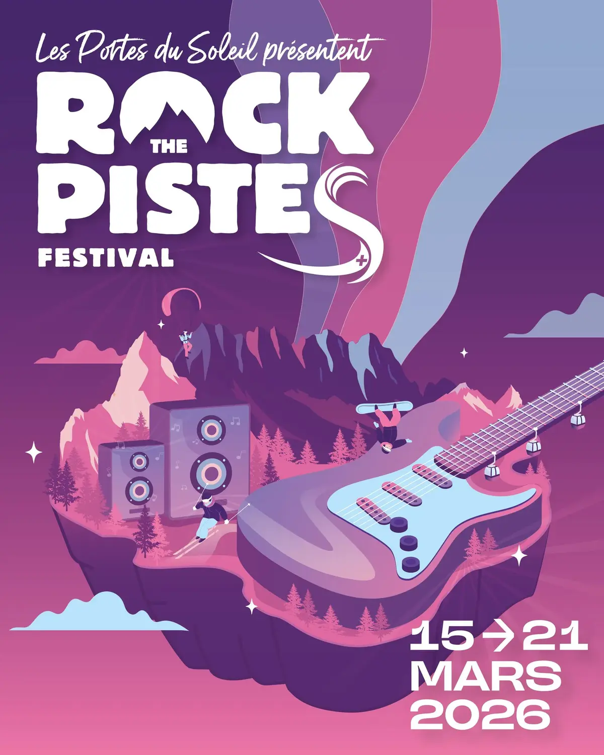 Festival Rock the Pistes 2026 aux Portes du Soleil