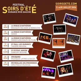 FESTIVAL • SOIRS D’ÉTÉ DURANCE RIVE GAUCHE – 24 juillet : MUSIQUE LATINE & SALSA : SONEROS DEL CARIBE