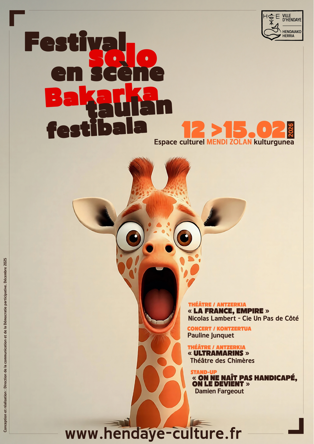 Festival Solo en Scène 2026