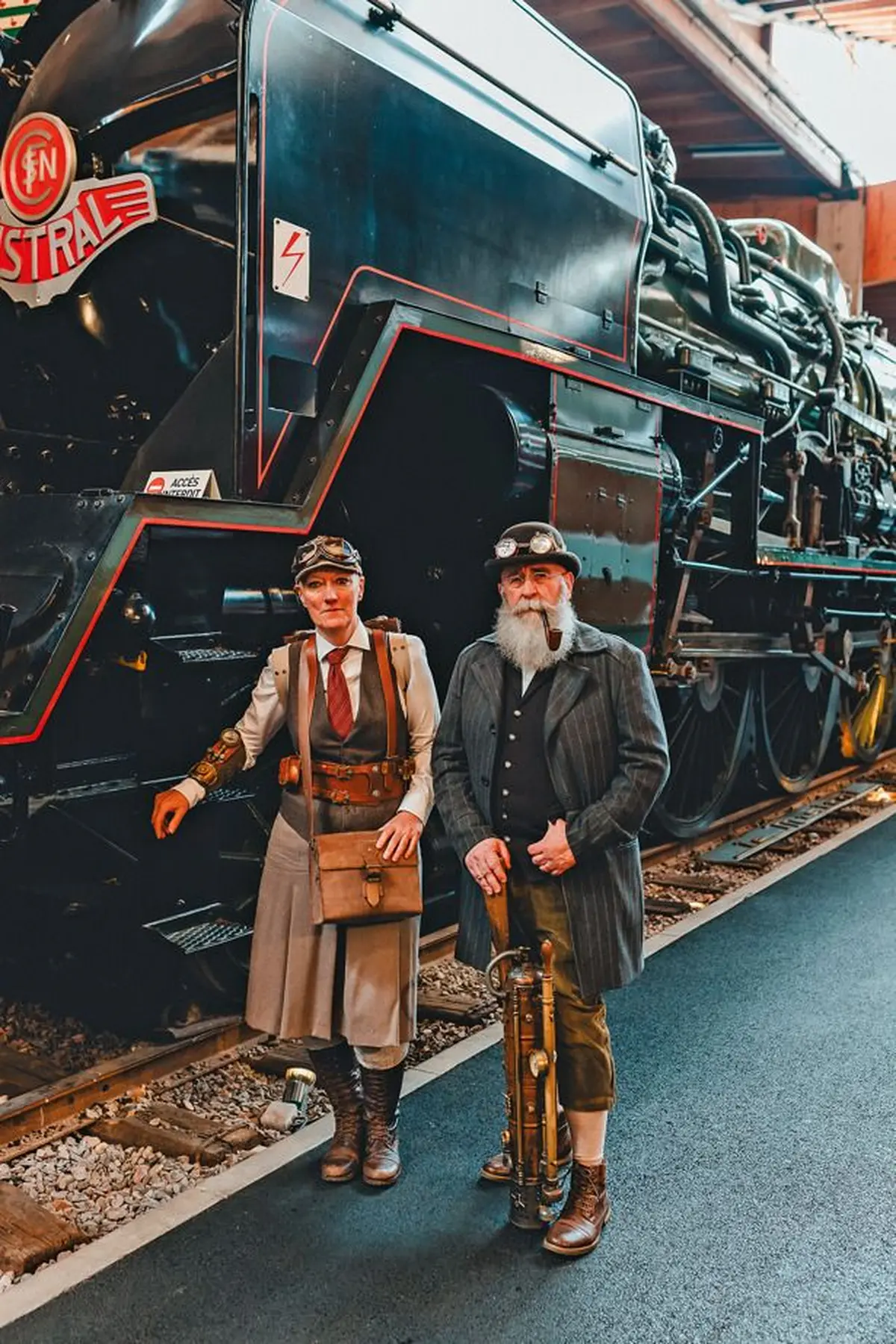 Le Steampunk... à toute vapeur à la Cité du Train