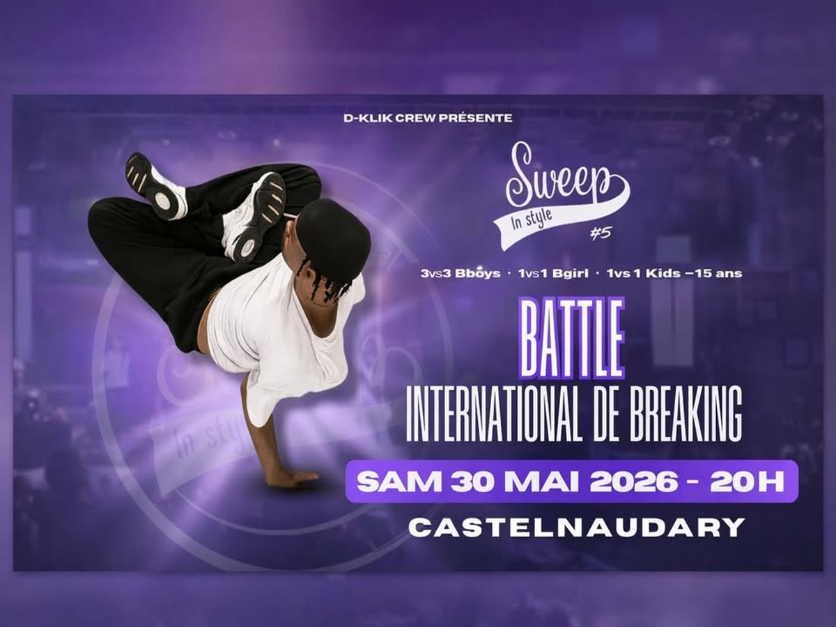 Festival Sweep In Style 2026 : Battle International De Breaking