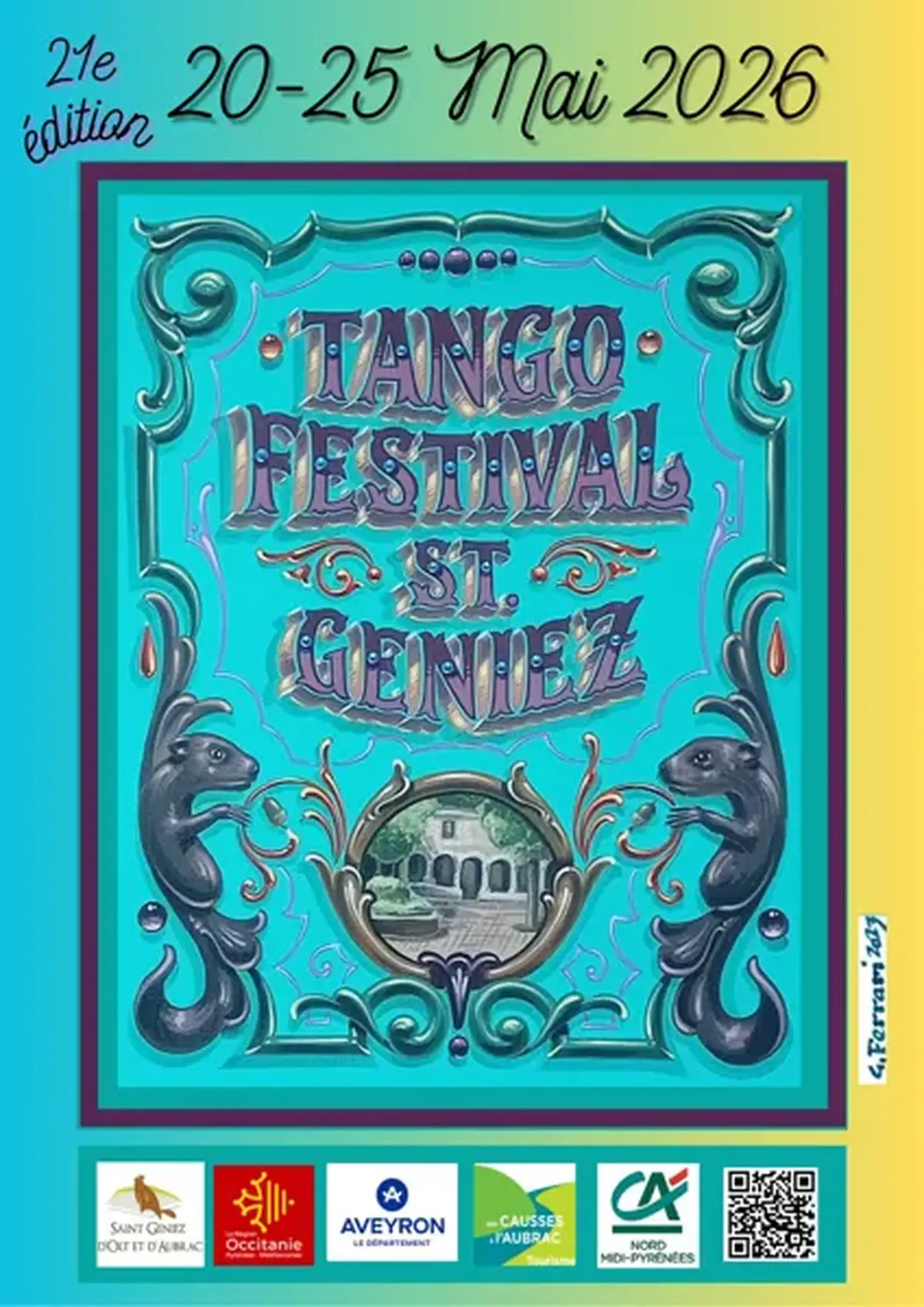 Festival Tango Argentin à St Geniez d'Olt : mercredi 20 mai