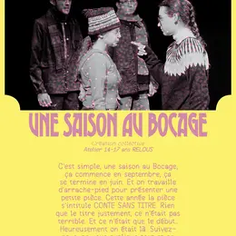 Festival Théââââtre (entre) ouvert - Une saison au Bocage