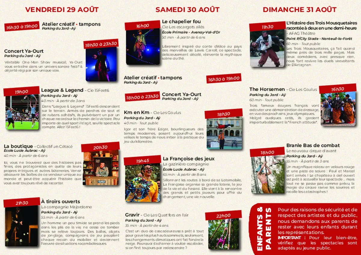 Festival Théâtre dans les Galipes