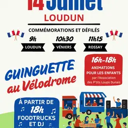 Festivité du 14 Juillet à Loudun