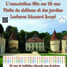 Festivités au château pour les 35 ans de l'association