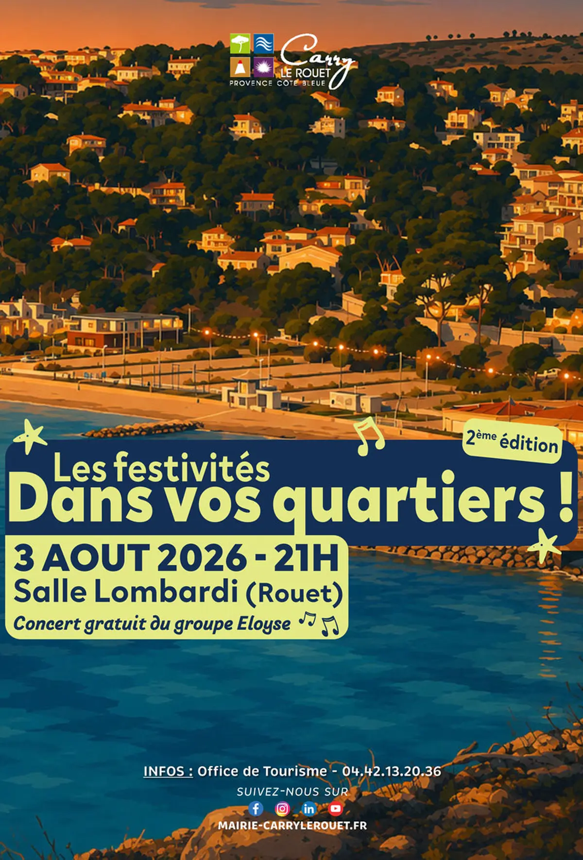Festivités dans vos quartiers - 3 août