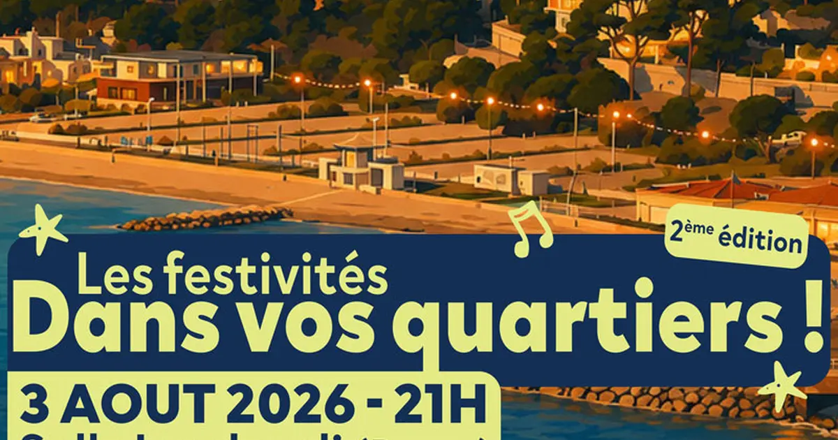 Festivités dans vos quartiers - 3 août