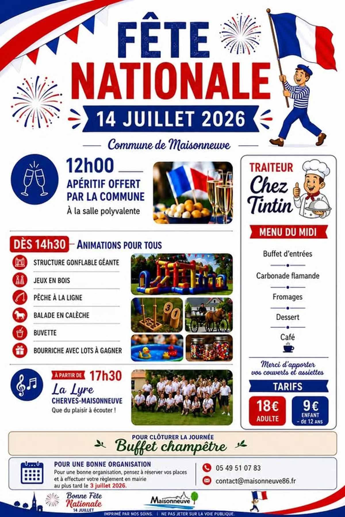 Festivités de la fête nationale - Maisonneuve