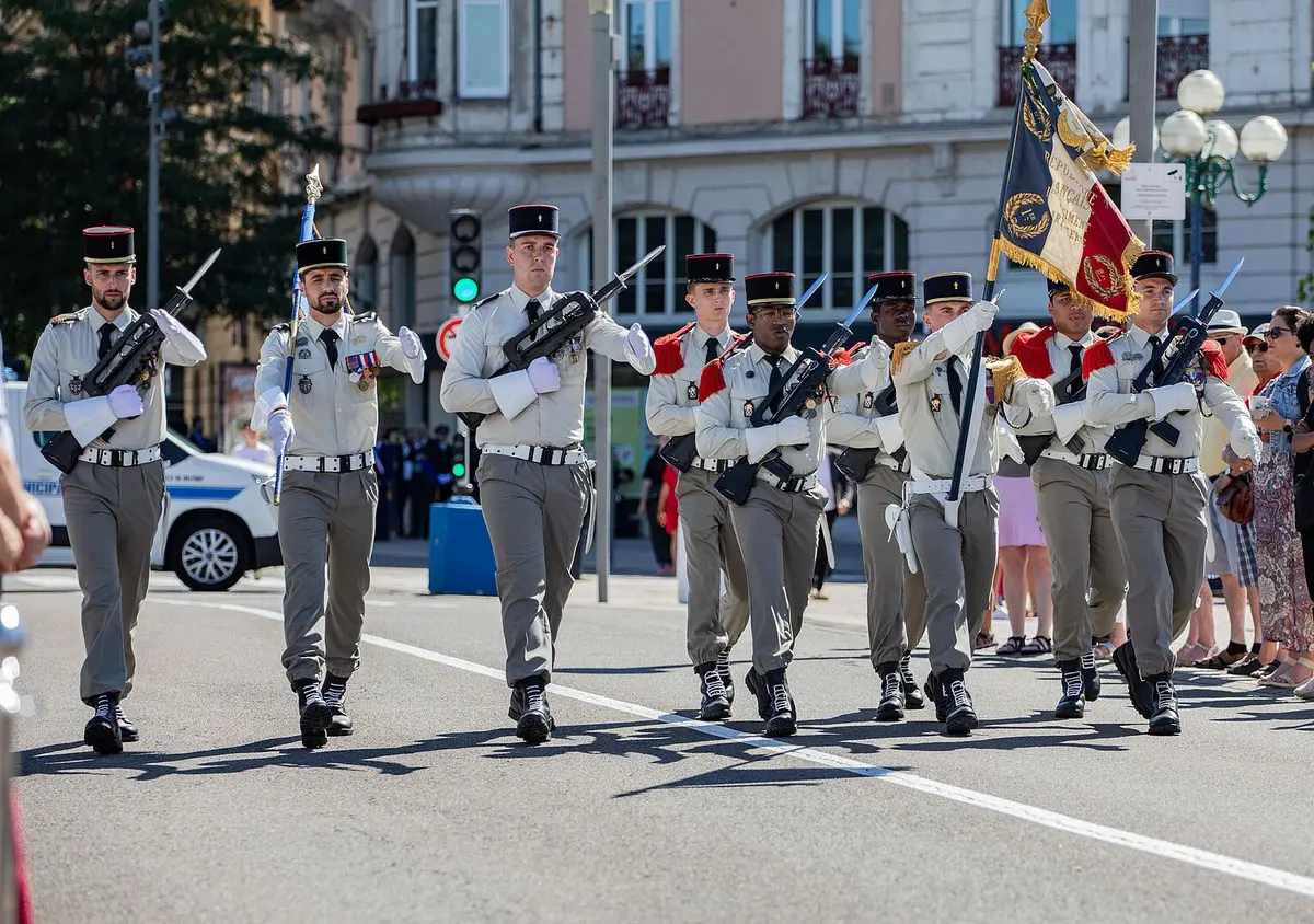 Défilé du 14 juillet à Belfort