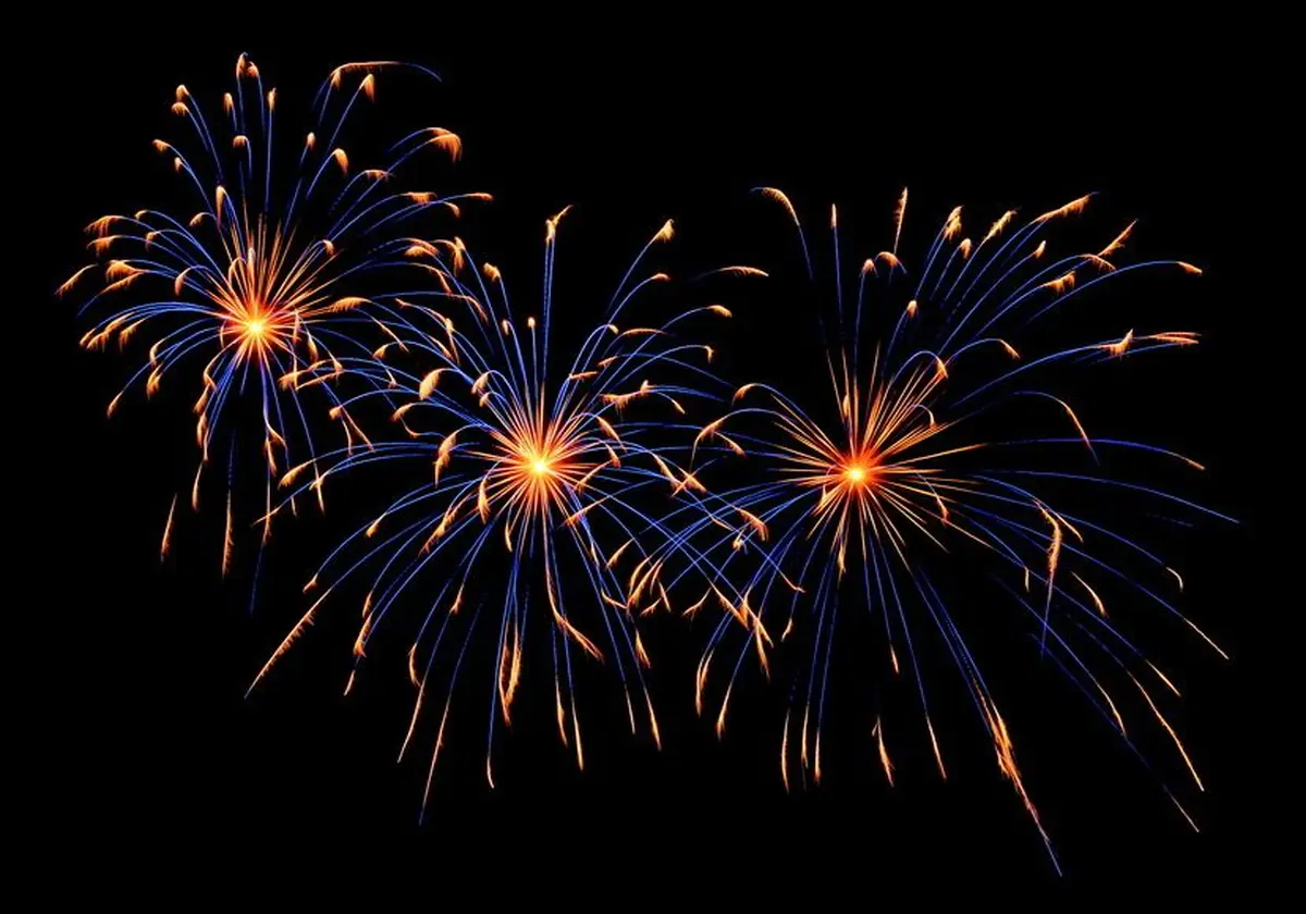 Feu d'artifice du 14 juillet à Lille