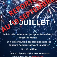 Festivités du Samedi 19 Septembre 2026 organisées par la Municipalité de Dun-sur-Auron