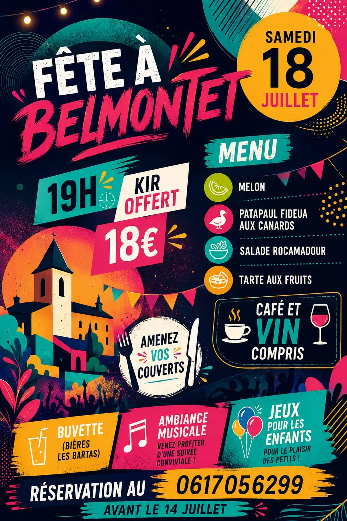 Fête à Belmontet