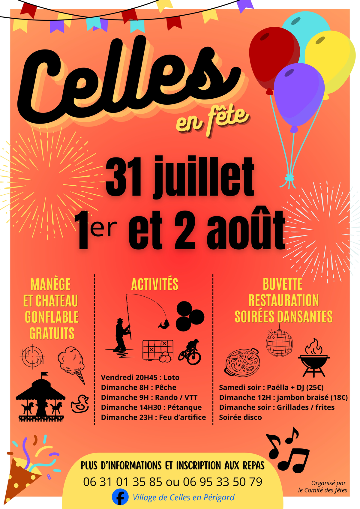 Fête à Celles