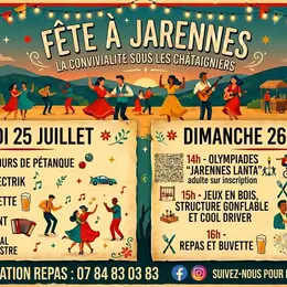 Fête à Jarennes