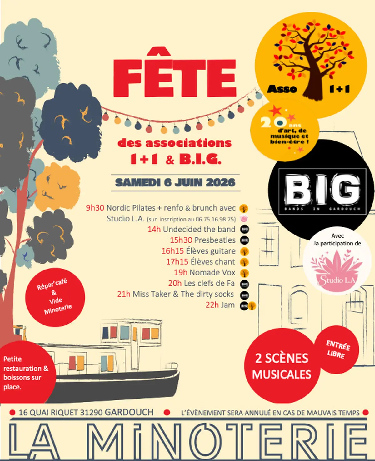 Fête à La Minoterie