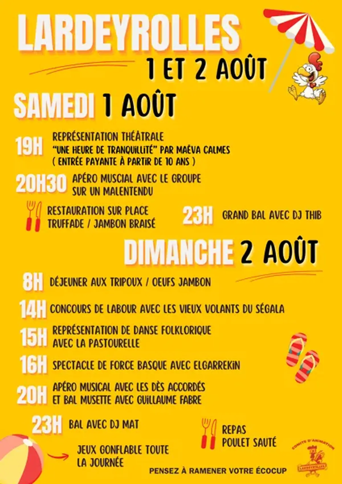 Fête à Lardeyrolles