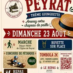 Fête à Peyrat - guinguette