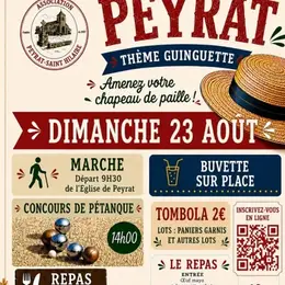 Fête à Peyrat - guinguette