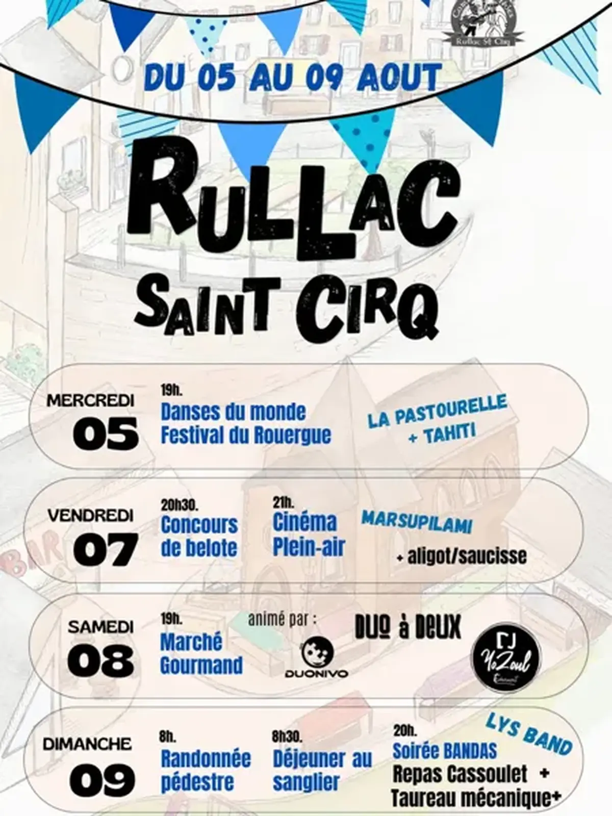 Fête à Rullac Saint-Cirq