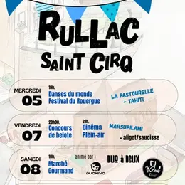Fête à Rullac Saint-Cirq