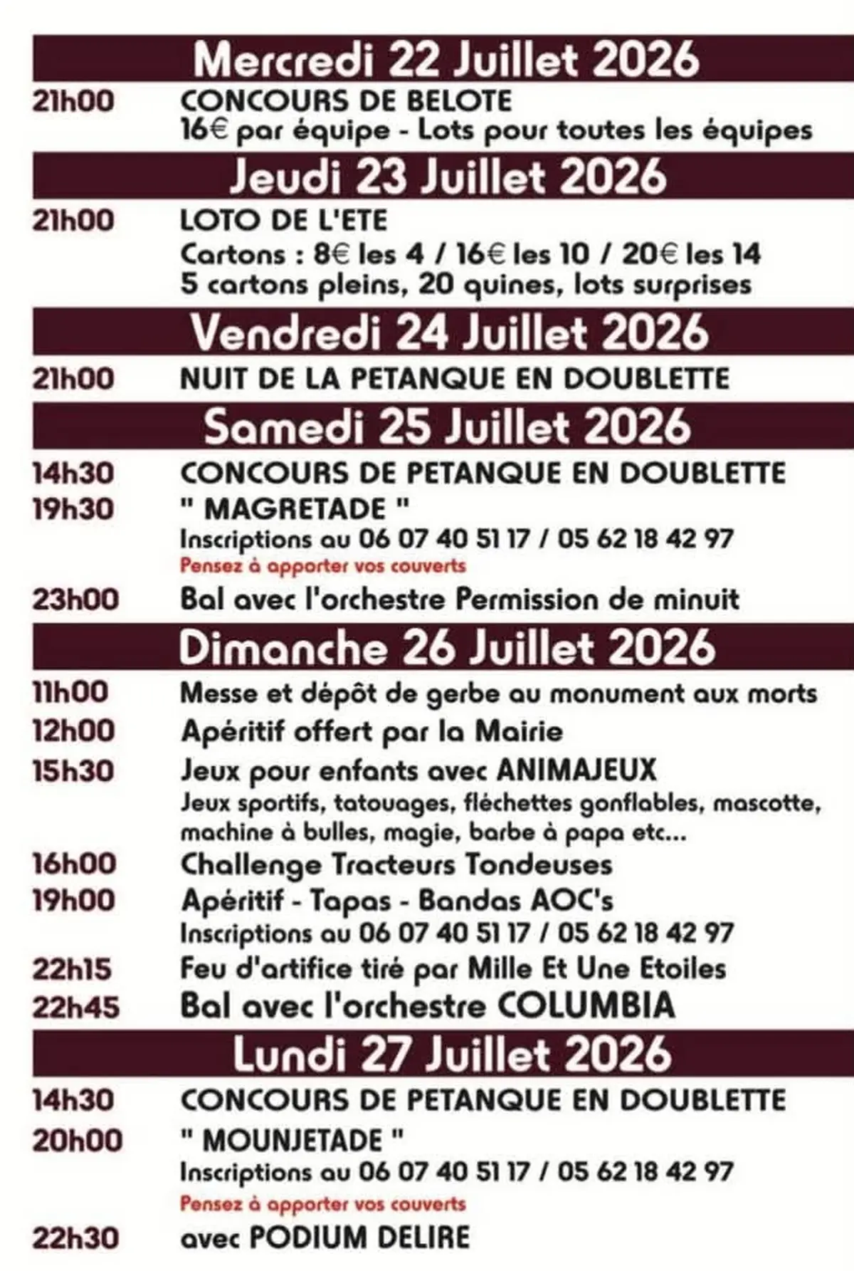 Fête à Toutens