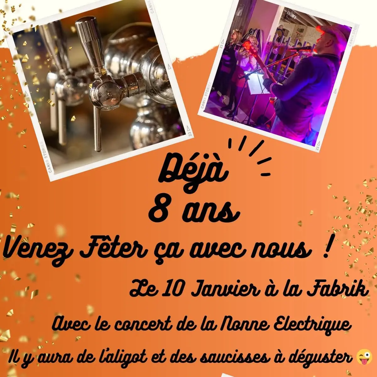 Fête anniversaire à La Fabrik