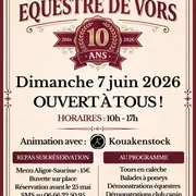 Fête au centre équestre de Vors