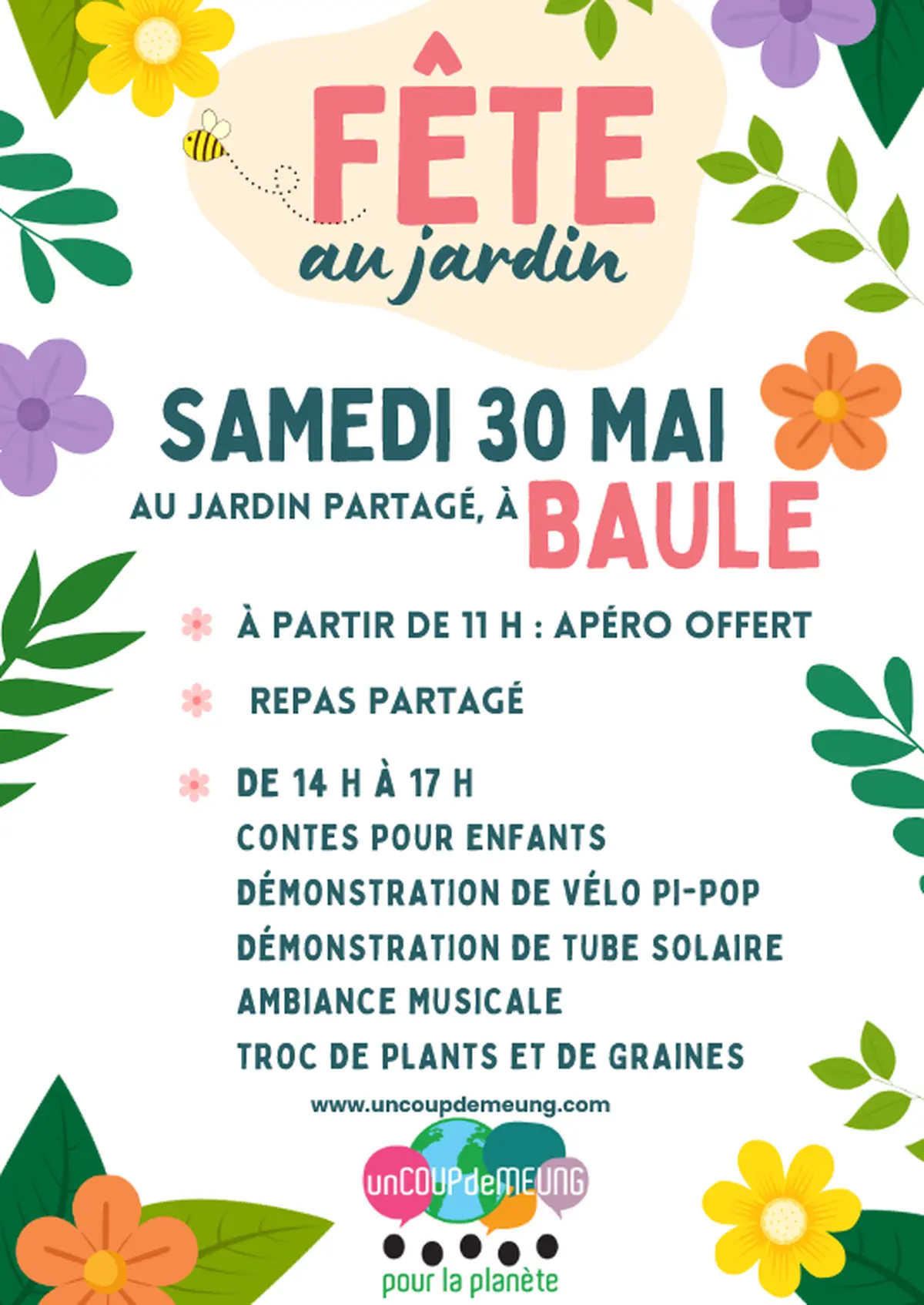 Fête au jardin