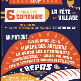 Fête au village - Barbecue géant