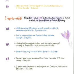 Fête bio écologique Colchique : balade découverte des oiseaux