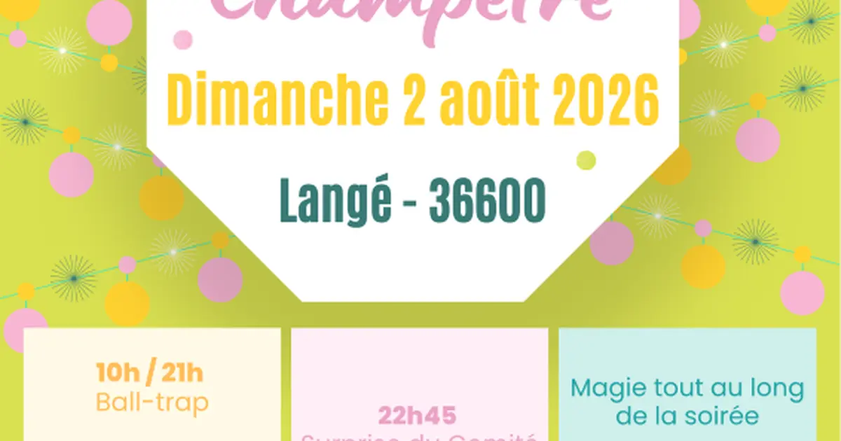 Fête champêtre annuelle