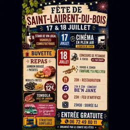 Fête Communale de St Laurent du Bois