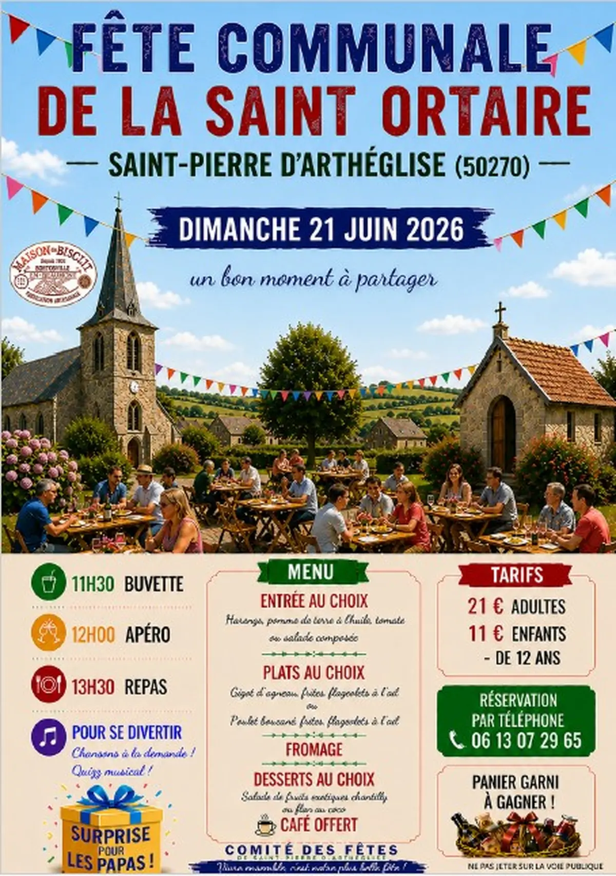Fête communale Saint Ortaire