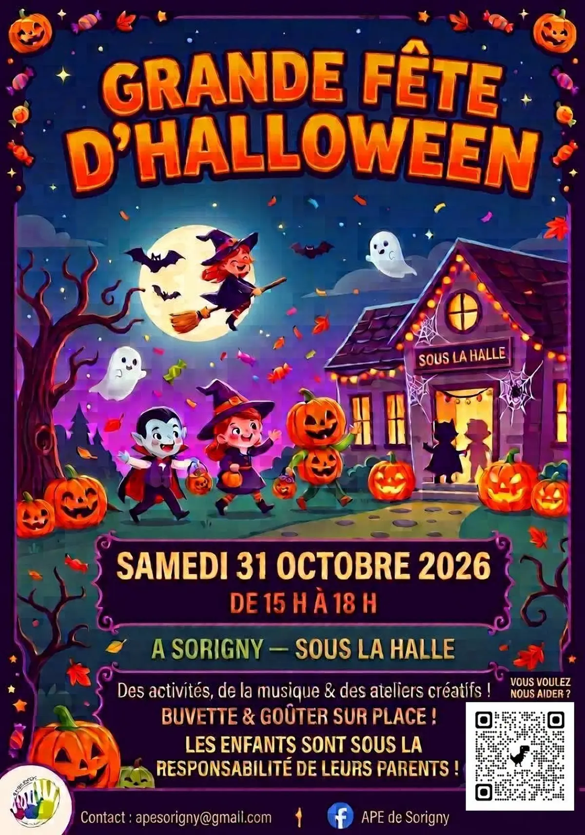 Fête d'halloween