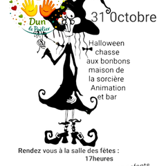 Fête d'Halloween à Dun-Le-Poëlier