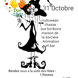 Fête d'Halloween à Dun-Le-Poëlier