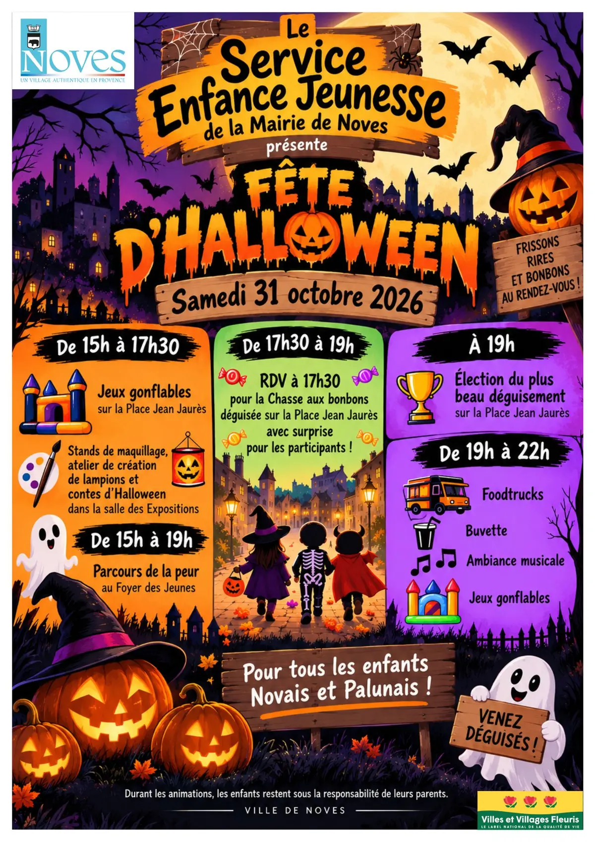Fête d'Halloween du Service Enfance Jeunesse