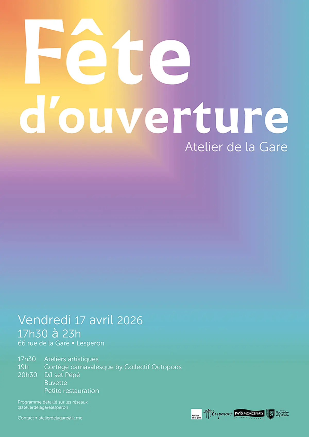 Fête d'ouverture - Atelier de la Gare