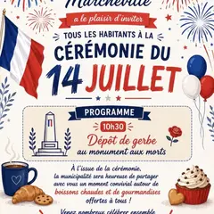 Fête de 14 juillet à Marchéville