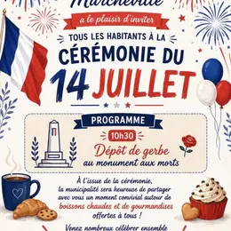 Fête de 14 juillet à Marchéville
