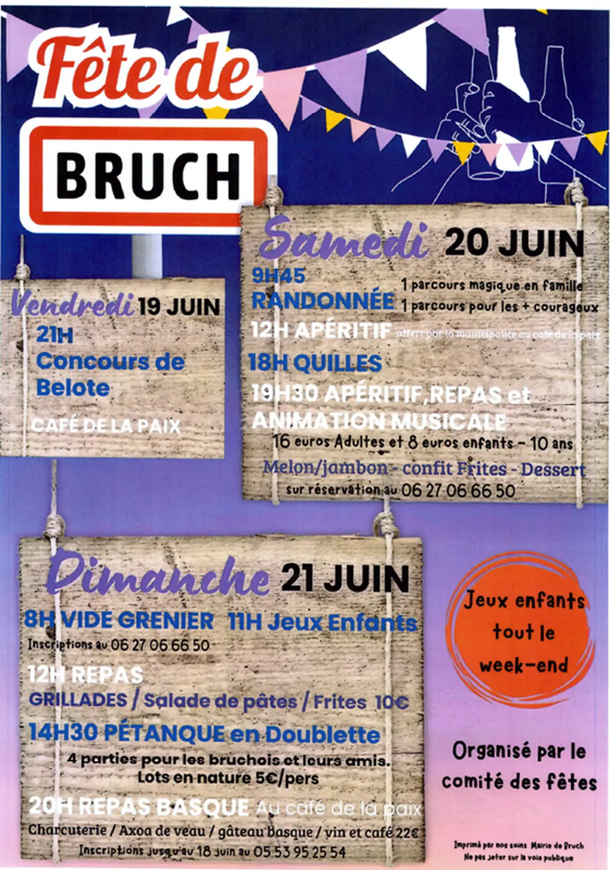 Fête de Bruch 2026